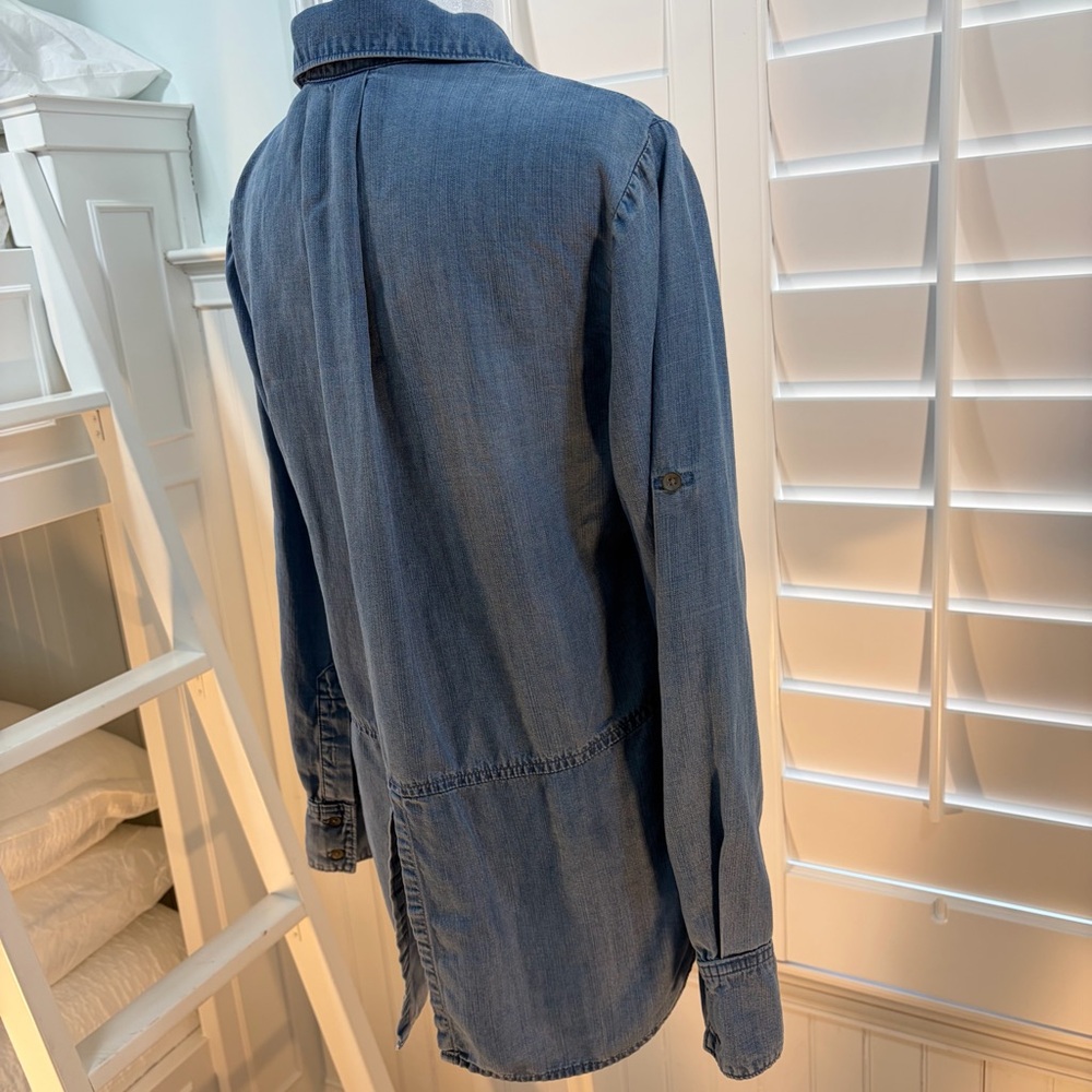 Cloth & Stone Denim Button-Up Shirt - Picture 7 of 10